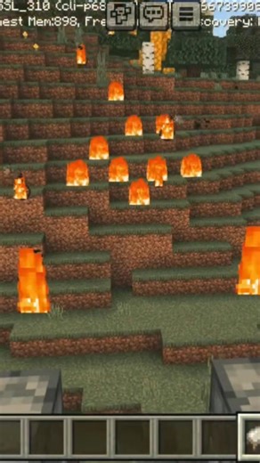 Minecraft fire machine #minecraft #firemachine #firegun #shorts