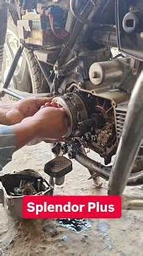 Splendor Plus clutch plate change !! #automobile #trending #shots #bs6 #reels #automobil