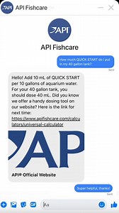 We’re here to help and provide you resources to make your fishkeeping journey easier like our handy universal dosing calculator. | API Fishcare