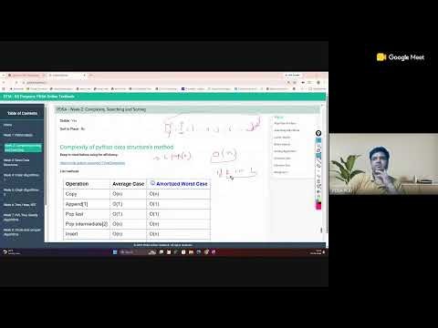 PDSA Week-2 Open/Summary Session