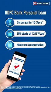 161K views · 1.1K reactions | Let nothing hold you back on having the wedding you always wanted, with our HDFC Bank Personal Loan. EMIs starting at Rs. 2187*/Lac and loan disbursal In 10secs*. Visit our website to know more! #JiyoShaanSe *T&C Apply | HDFC Bank | Facebook