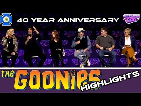 GOONIES 40th Anniversary Panel Highlights – Awesome Con 2025