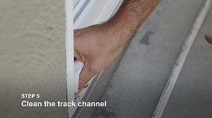 Watch Sliding screen door track intollation on Amazon Live