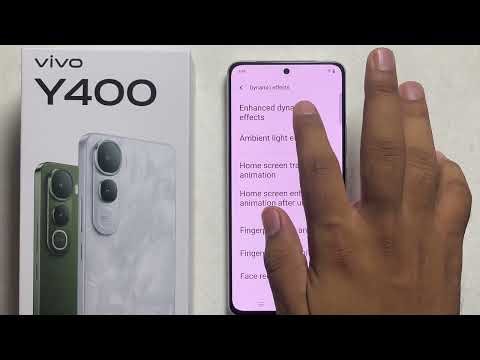 Vivo Y400: How to turn on or off Weather Dynamic effects & Nano Music Player Button