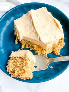 Butterscotch Cake with Fluffy Butterscotch Frosting (No Box Mix)