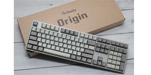 Ducky隆重推出全新「Origin」大鍵熱插拔機械鍵盤 將打字體驗與設計回歸原始！