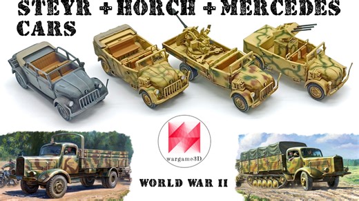 steyr-horch-mercedes-benz-cars-of-ww2-scale-1-56