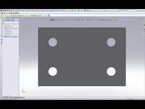 SolidWorks+ Lineares Skizzenmuster oder Spiegeln Teil 3