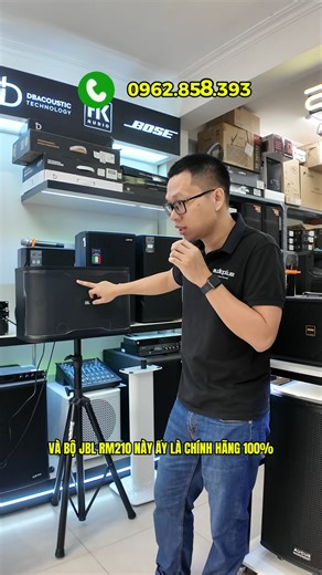Dàn karaoke JBL RM210 được xây dựng trên nền tảng loa karaoke JBL RM210 tiếng rất mềm và nét phù hợp với các phòng nhỏ dưới 20m2, phòng khách chung cư. Giá thành rất rẻ chỉ từ 15 triệu đồng tuỳ chọn chọn cấu hình vang, mic, quản lý nguồn, subwoofer. ➡️Dàn karaoke JBL RM210: https://audiopl.us/d1UCEnV ➡️Dàn karaoke khác: https://audiopl.us/PRgoCgl #dankaraoke #dankaraokegiađinh #dankaraokegiadinhgiare #jbl #dbacoustic ---- AudioPlus Việt Nam 🛒 Số 18 196/1A Hồ Tùng Mậu, Bắc Từ Liêm, HN 🌐 www.aud