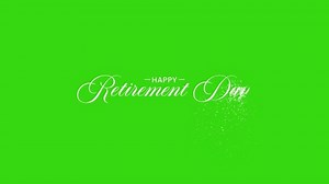 Happy Retirement Day Day Text Animation Stock Footage Video (100% Royalty-free) 3764581347 | Shutterstock