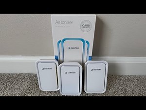 Cleaner Air & No Filters to Change?! Review and Demo of Clarifion Negative Ion Air Purifiers
