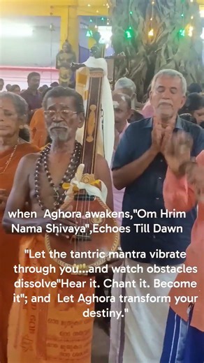 Rewrite your fate with this ,repeat it without fear and let Aghora transform your destiny#Aghora