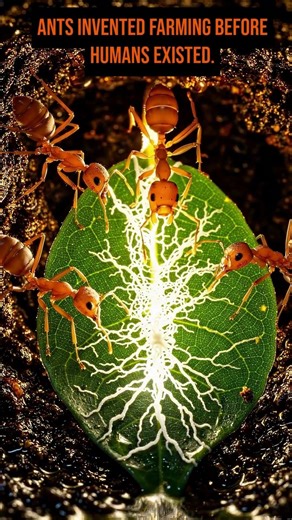 Ants Invented Farming Before Humans Existed. #unexplained #facts #marinemystery #science