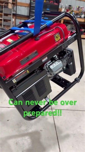 Harbor Freight Predator 6500 watt backup generator. For shop and chicken runs #farm #poweroutage