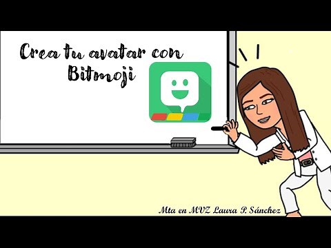 Crea tu avatar en bitmoji