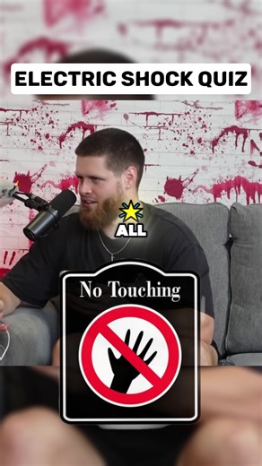 Electric Shock Quiz #fyp #foryoupage #quiz #funnyvideo