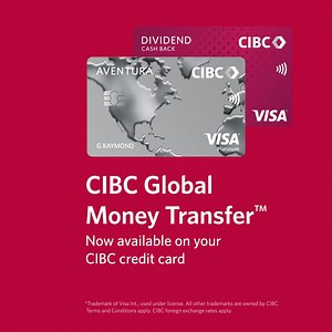 With CIBC Global Money Transfer™, share more with family around the world with $0 transfer fee*. | CIBC