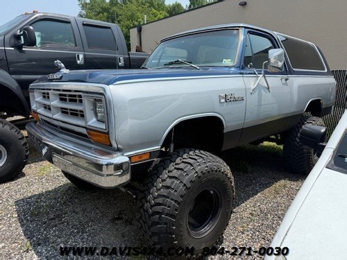 1987 Dodge Ramcharger 150 Lifted 4x4 SUV Project | eBay
