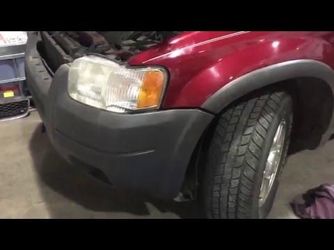 How to easily replace a signal light bulb on a 2004 Ford Escape.