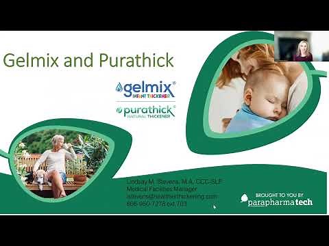 Intro to Gelmix and Purathick Thickeners for Healthcare Professionals
