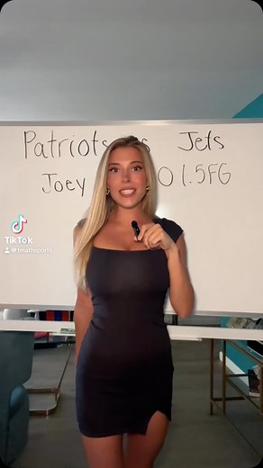 Taylor Mathis on Instagram: "White Board Win! TNF Patriots vs Jets Joey Slye: Over 1.5 Field Goals"