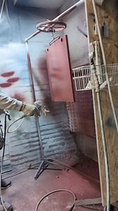 6.5K views · 20 reactions | Applying the final coat to the kitchen cabinet doors. | Spraying Revolution | Facebook