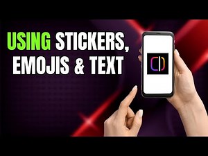 How to Use Stickers, Emojis & Text in Instagram Edits | Full Tutorial