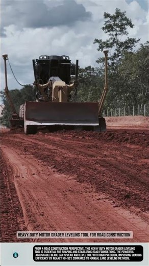 Heavy Duty Motor Grader Leveling Tool for Road Construction #tools