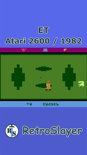 ET Gameplay Atari 2600