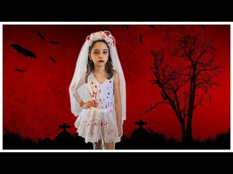 COMO FAZER FANTASIA DE NOIVA SANGRENTA - Babi te ensina a fazer essa fantasia pro Halloween!