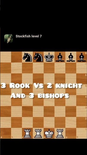 3 Rook Vs 2 knight and 3 bishops amazing chess game ☠️🎯🎯🥶😱 # lichess # chess.com