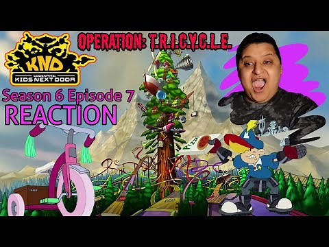 "Operation: T.R.I.C.Y.C.L.E." Codename: Kids Next Door | Season 6 Episode 7 (REACTION) Re-upload