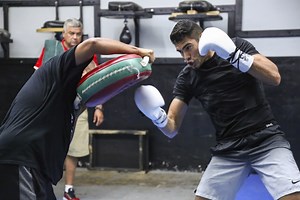 Photos: Gilberto Ramirez in Beast Mode, Camp For Abraham