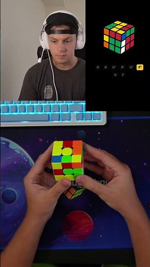 How To Solve The second Layer BUT WITH A SONG! #speedcubing #secondlayer #howtosolverubikscube