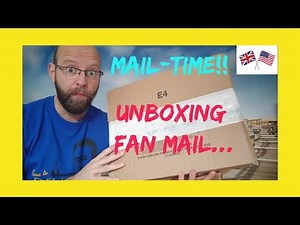 mail time: UNBOXING FAN MAIL (2020)