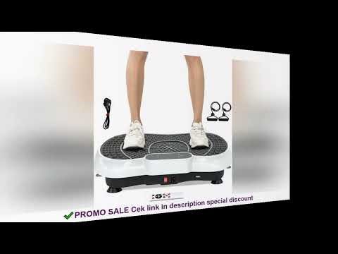 Vibration Plate 99 Intensity Levels Fitness Equipment for Home Full Body Workout Muscle Building Mas