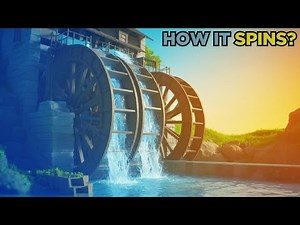 How a Water Mill Works | 3D Animation Explained