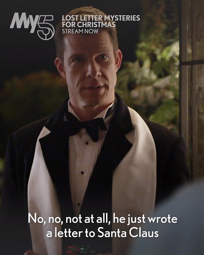 We've got more Christmas films ready to stream for free on My5 than you can shake a bunch of sleigh bells at! 🎄 Start with Lost Letter Mysteries for Christmas, starring Ugly Betty's Eric Mabius now. | Channel 5