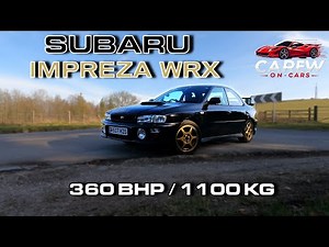 POV Subaru Impreza WRX GC8 Drive Out | 360 BHP | 1100 KG
