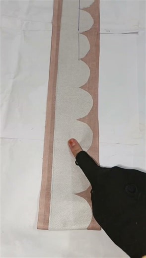 easy to make a trouser design 👖🪡#easytutorial #likeandsubscribe