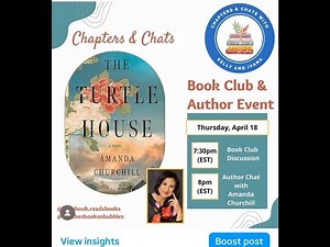 Chapters & Chats: THE TURTLE HOUSE