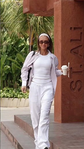 Meet the Linen Flashdance Pants - the it-girl update to our beloved classic feat. @siennaespie