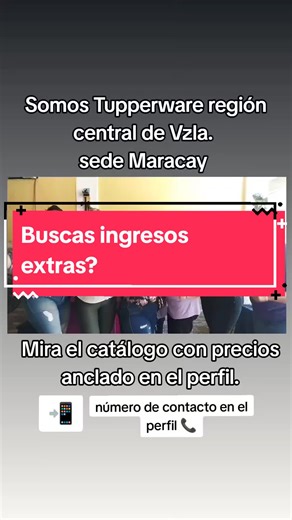 Catálogo de Tupperware en Maracay, Venezuela