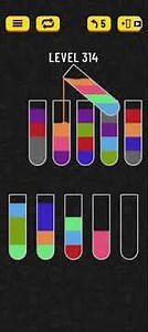 water sort puzzle level 314