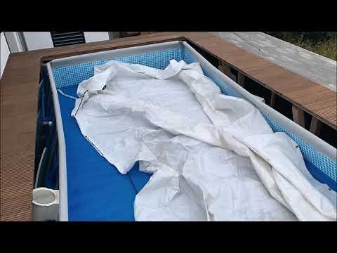 ÜBERWINTERUNG Folien Pool Frame Pool Intex Bestway