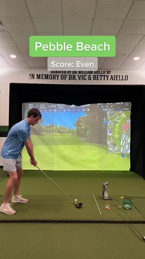 Best Golf Simulator Experience at Pebble Beach