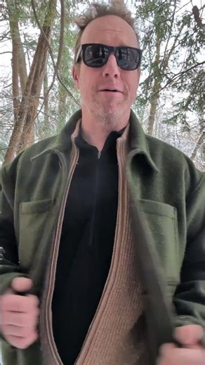 Testing my new wool jacket#wool