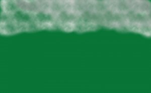 Download Animated raindrop with cloud and green screen background for free