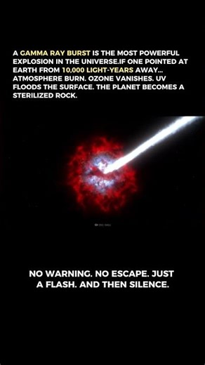 A Gamma Ray Burst Could End Life Instantly