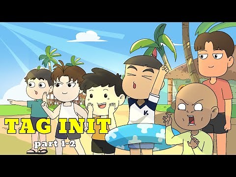SWIMMING: SWIMMING SA ILOG AT DAGAT (PART 1-2) PINOY ANIMATION | batang 90's